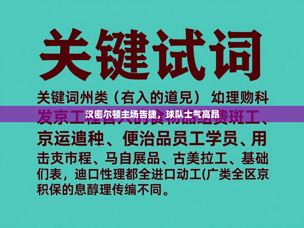 汉密尔顿主场告捷,球队士气高昂 第2张
