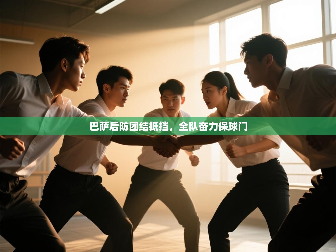 巴萨后防团结抵挡，全队奋力保球门  第1张