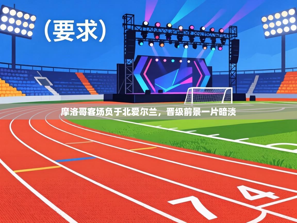 摩洛哥客场负于北爱尔兰，晋级前景一片暗淡